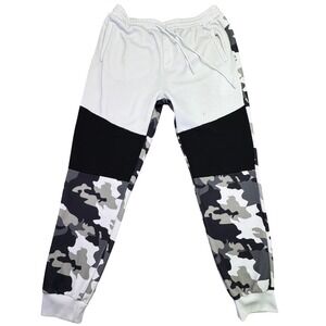 Red Ape Jogger Sweatpants Men's 3XL Camouflage White Black Grey Moto Style